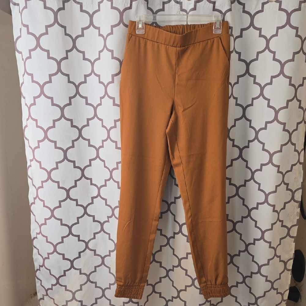Revamped Women's Jogger Pants - Rust